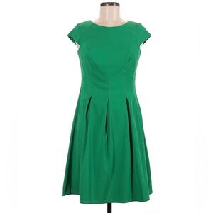 dressbarn Vibrant Green Midi Dress